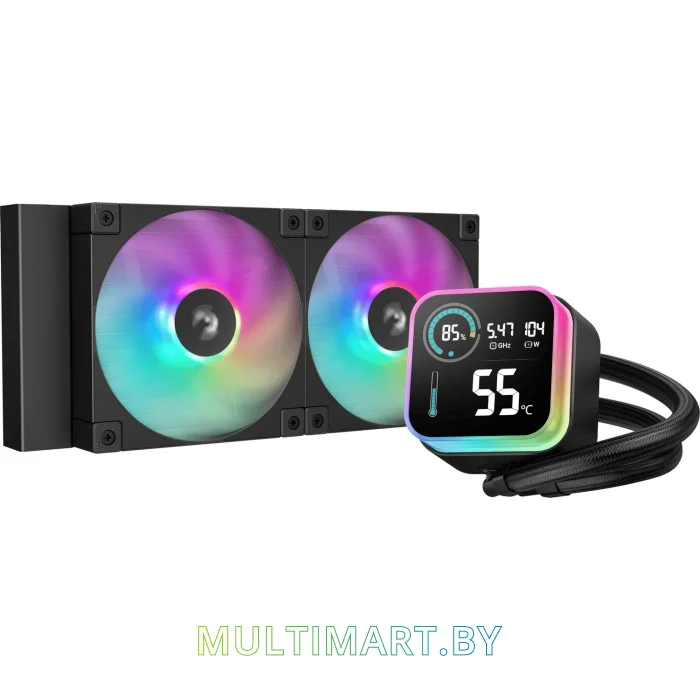 Кулер DeepCool LQ240 Black (R-LQ240-BKLSMW-G-1)